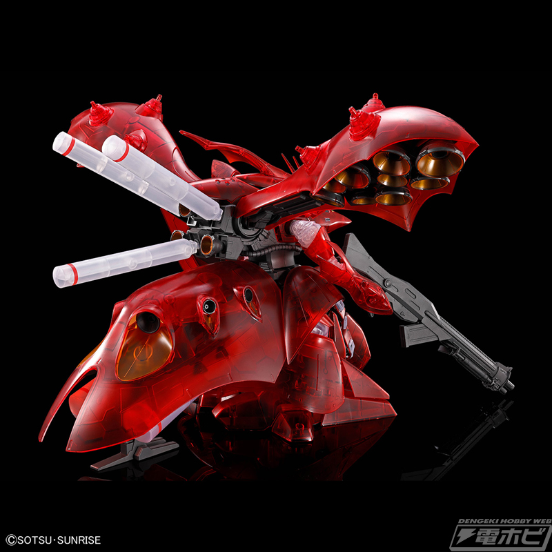 限定ガンプラ「HG ナイチンゲール［クリアカラー］」が発売決定