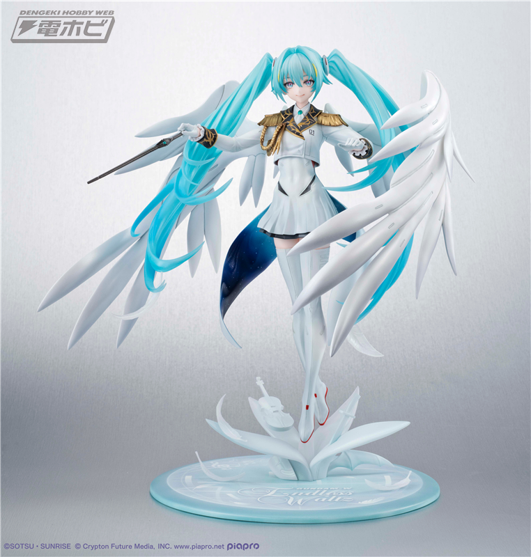 neco氏が描く「ガンダム45周年×初音ミク」コラボの初音ミクが