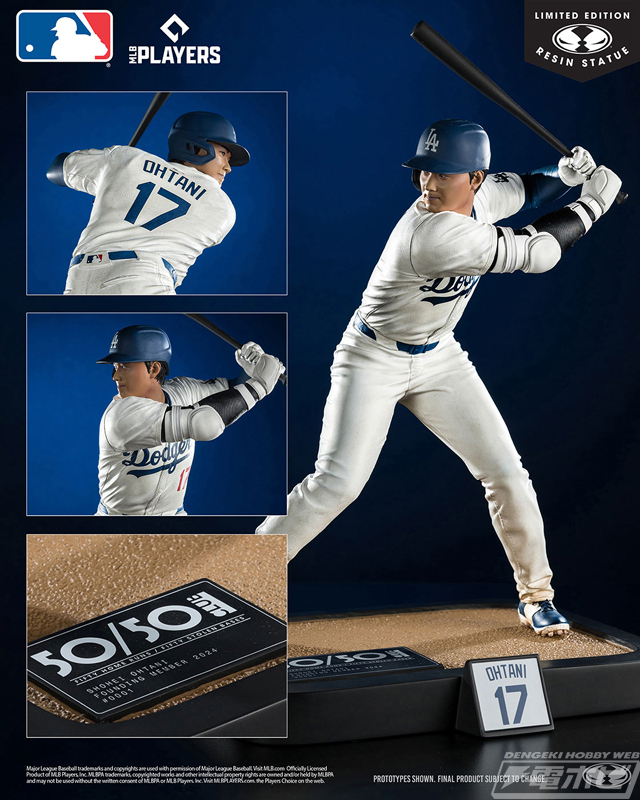 ロサンゼルス・ドジャース「大谷翔平」選手の1/6スケールスタチューが