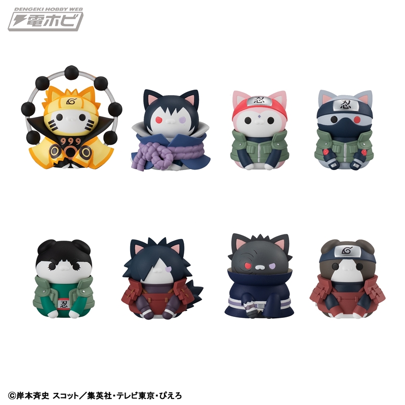 NARUTO-ナルト- 疾風伝』のキャラクターが猫に変身した「ニャルト