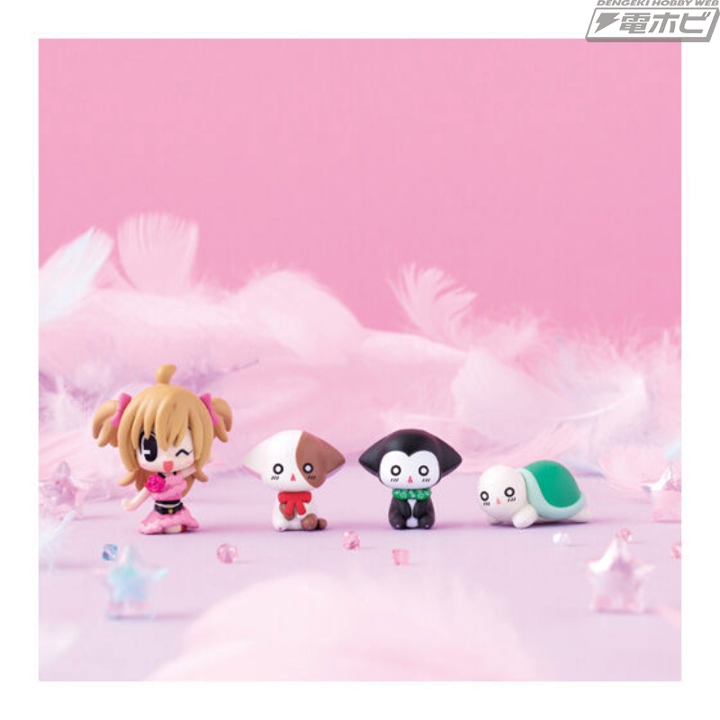 きらりん☆レボリューション』がガシャポン「すわらせ隊」でフィギュア