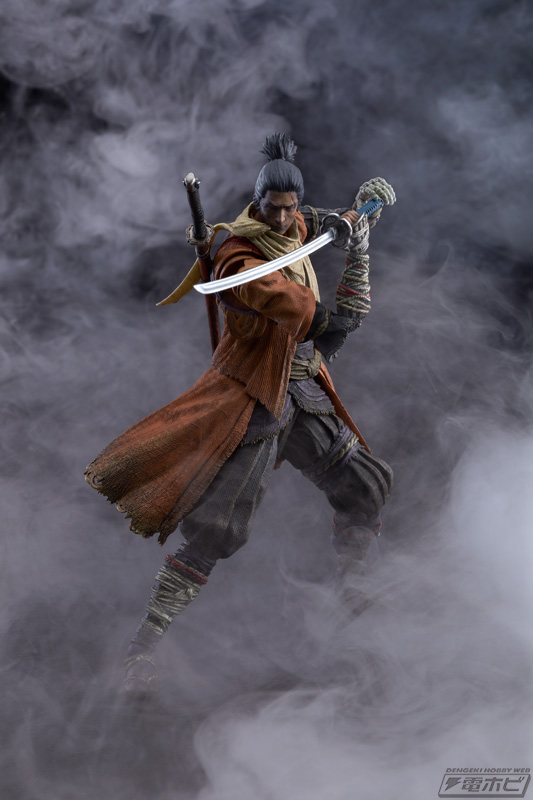 フロム・ソフトウェア完全監修の『SEKIRO: SHADOWS DIE TWICE』figma