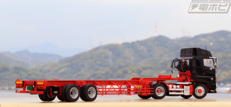 1/50スケールトラクターヘッドと組み合わせて楽しむトレーラー各種が