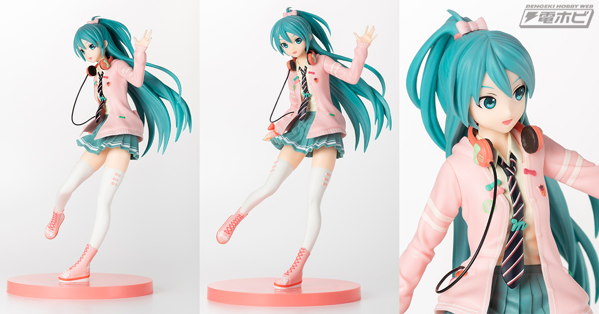 初音ミク」の人気モジュール「リボンガール」のリアルフィギュアがセガ