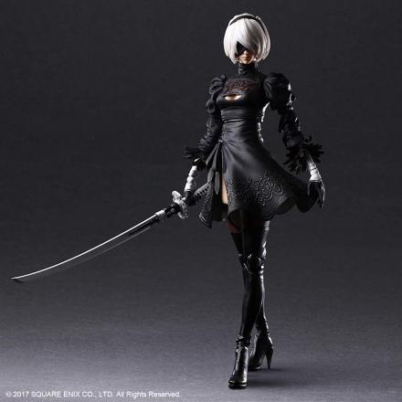 NieR：Automata（ニーア オートマタ）』PLAY ARTS改 2Bフィギュアが