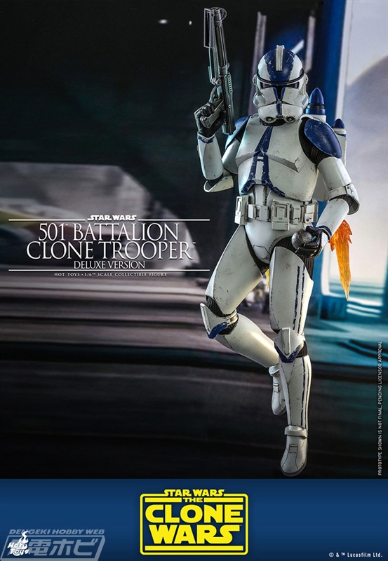 スター・ウォーズ：クローン・ウォーズ』第501大隊のクローン