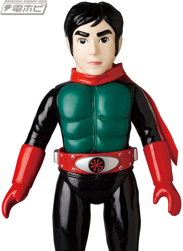 東映レトロソフビコレクション」の新作はキングサイズの「仮面ライダー