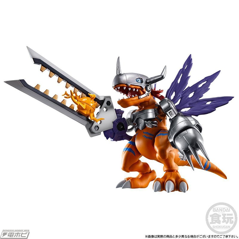デジモン』メタルグレイモンとワーガルルモンがSHODOでフィギュア化