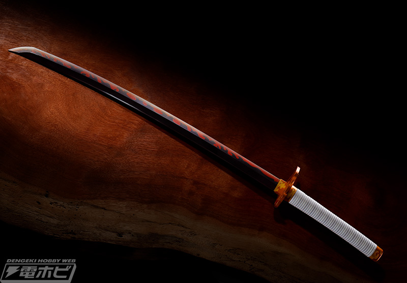 鬼滅の刃』煉獄杏寿郎の日輪刀が約1/1サイズで商品化！煉獄さんの名