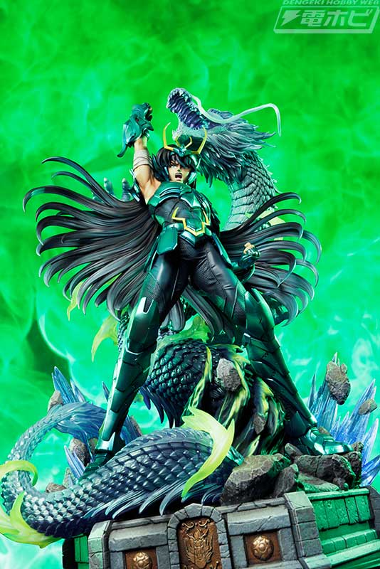 大迫力の廬山昇龍覇！『聖闘士星矢』ドラゴン紫龍（最終青銅聖衣）が