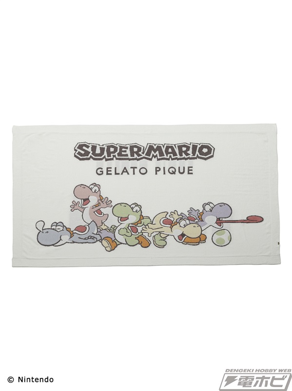 ジェラート ピケ×『スーパーマリオ』カラフルヨッシーコレクションが4