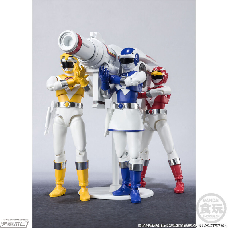 昭和最後のスーパー戦隊『超獣戦隊ライブマン』より、5人の戦士が