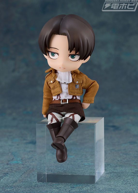 進撃の巨人』リヴァイ＆エルヴィンがおなじみの兵団服姿でねんどろいど