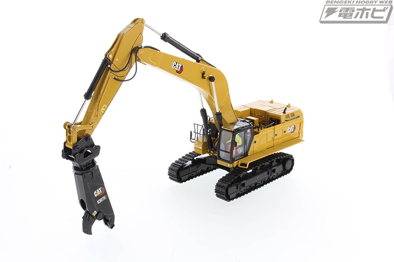 キャタピラー社の超大型油圧ショベル「CAT395」が1/50スケールの完成品