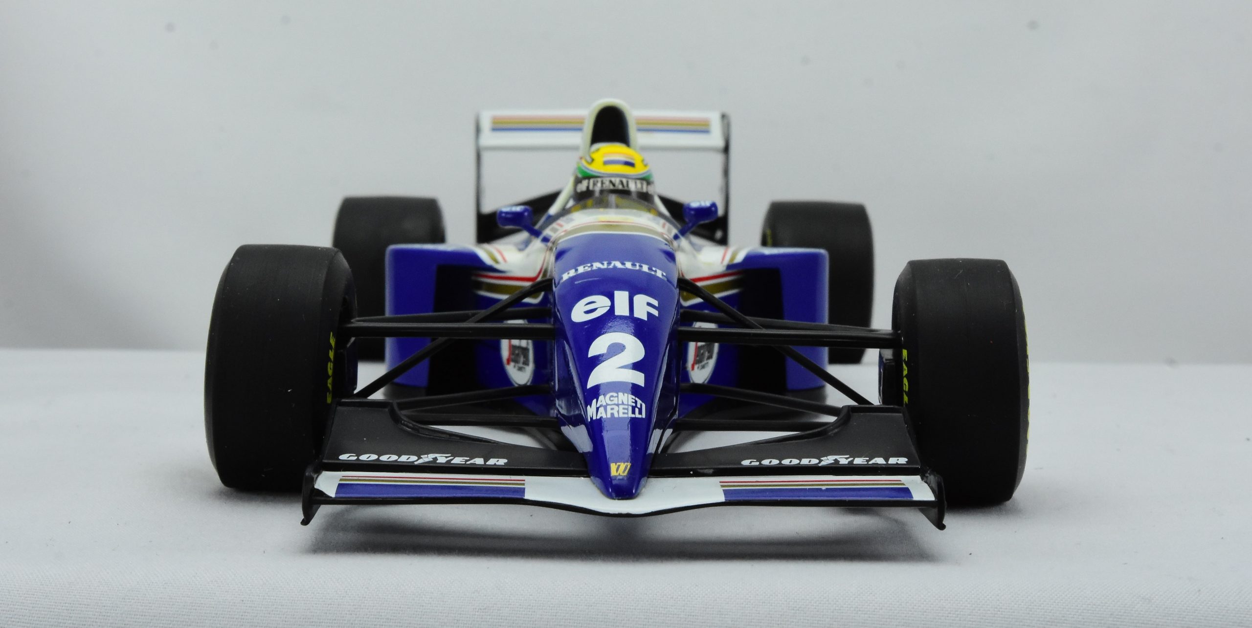 MINIATURA RENAULT F1 WILLIAMS FW16 - Hobby Ciência