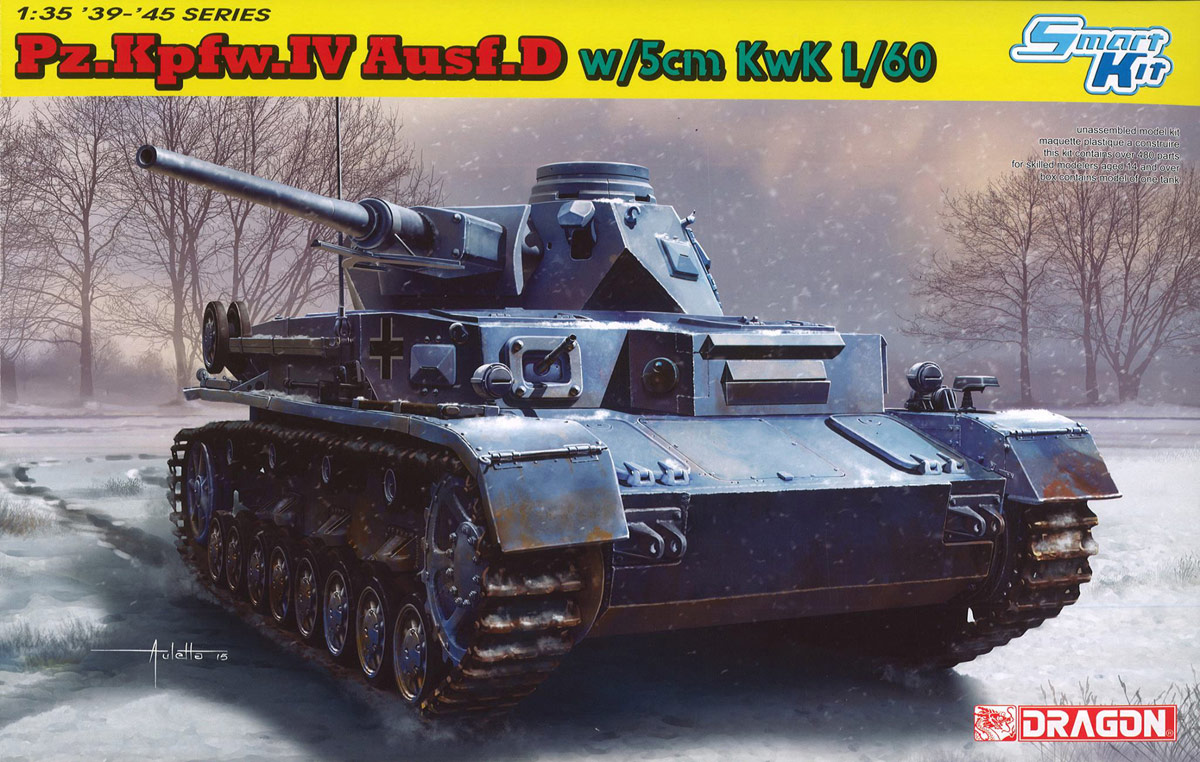 1/35 WW.II ドイツ軍 IV号戦車D型 5cmL/60砲搭載型 [CH6736] - 6,336円
