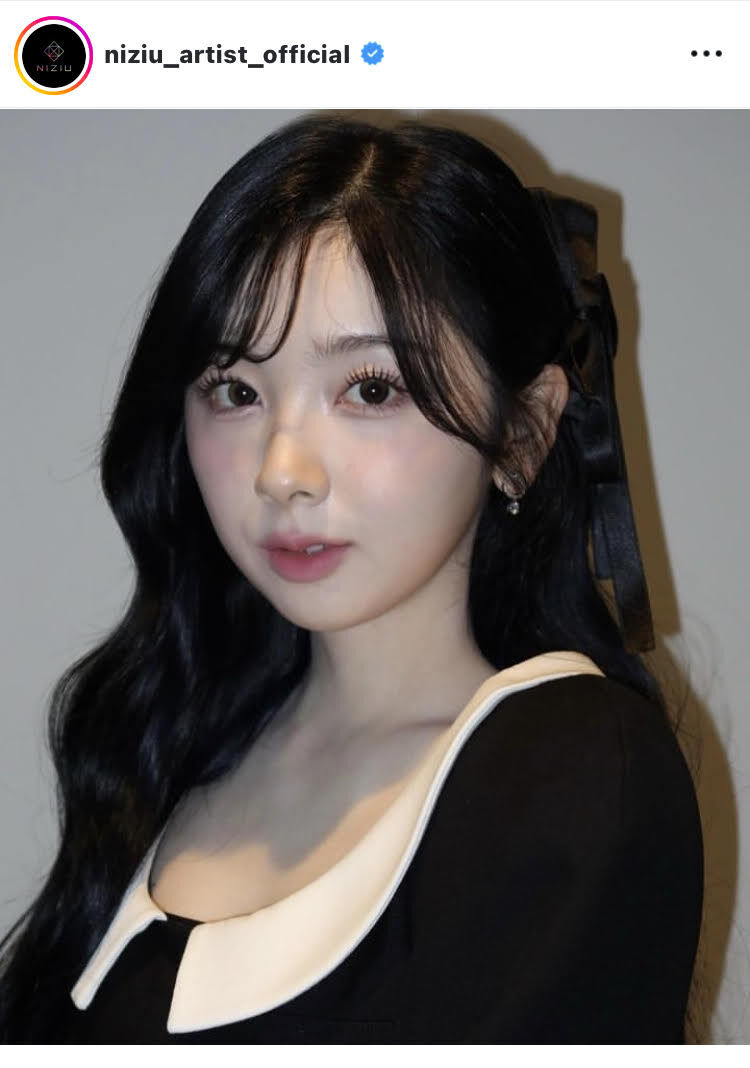 イメチェンが話題のNiziU・ミイヒ、オフショにファン歓喜