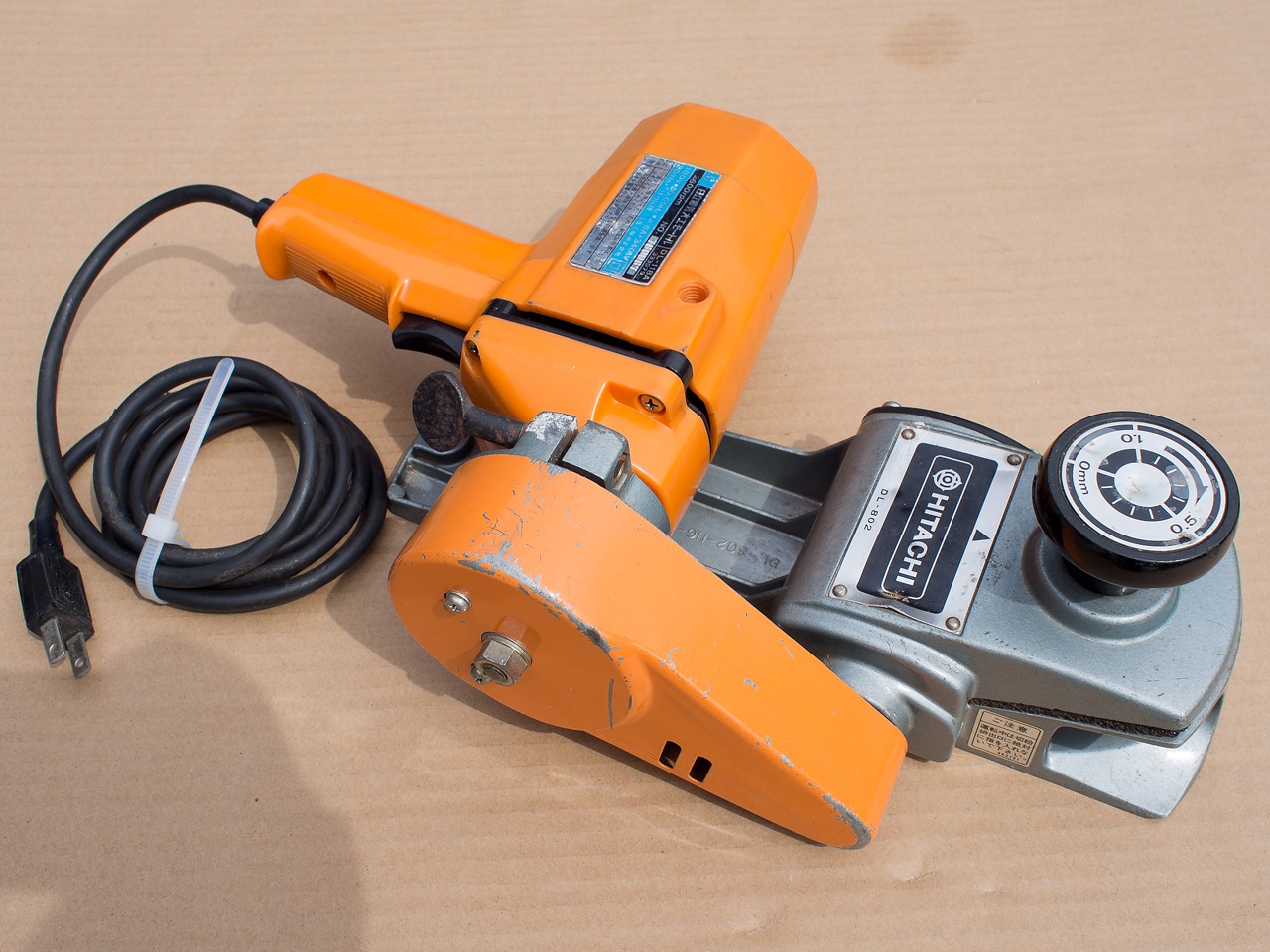 電気かんな（日立電機大工） - ほどほどDIY