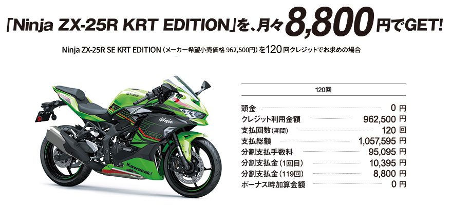 カワサキ》2023/Ninja ZX-25R SE KRT EDITION入荷！！ | 広島