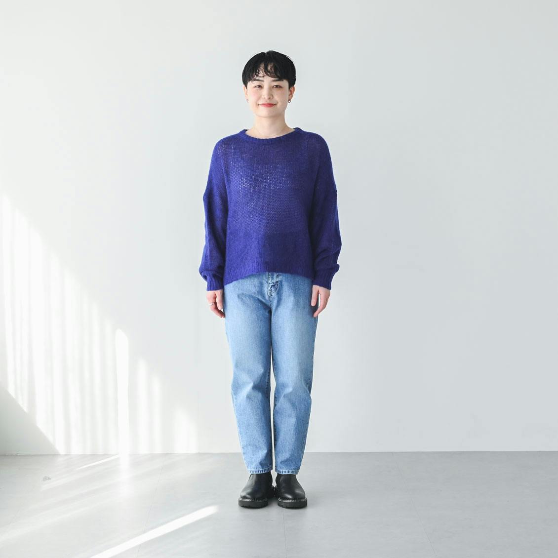 着用レビュー】当店の自信作「大人のテーパードデニム」を6名が試着