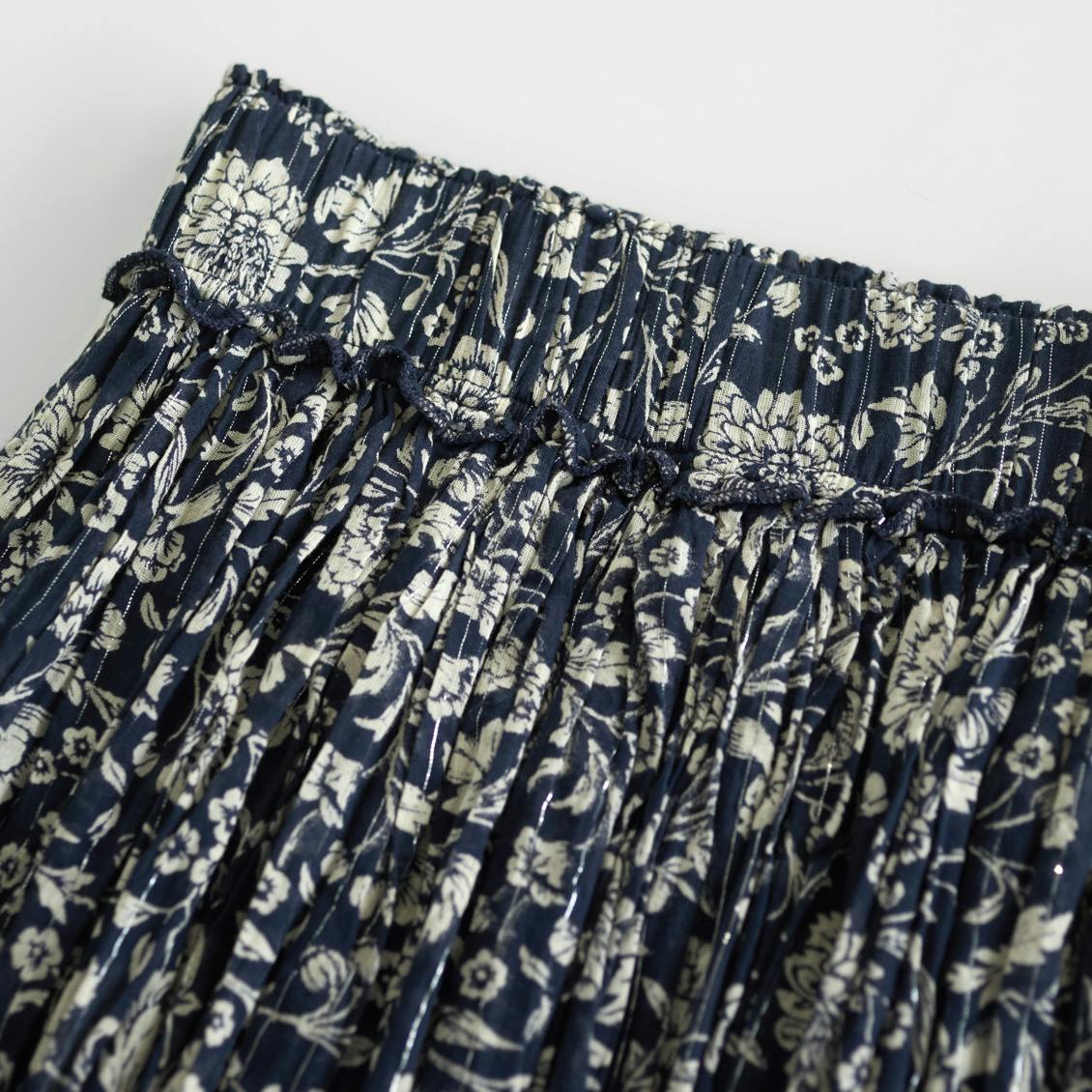 Soi-e / ソワ / 花柄コットンスカート - 北欧、暮らしの道具店