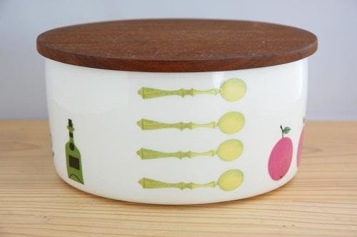 グスタフスベリ/GUSTAVSBERG/ピンタ/PYNTA/木蓋付きキャニスター（大