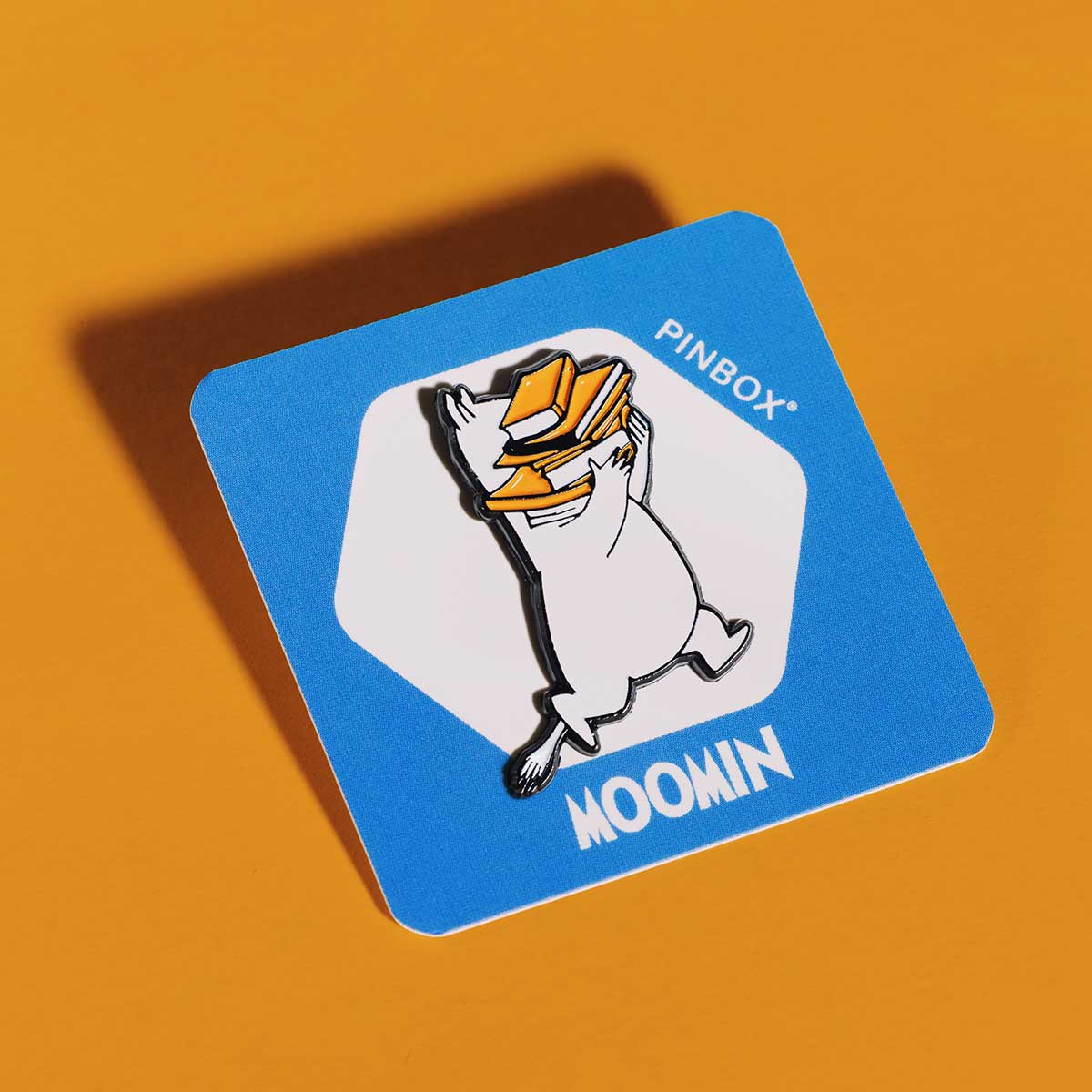 Moomin ムーミン PINBOX ピンボックス ピンバッジ ( ムーミンと本