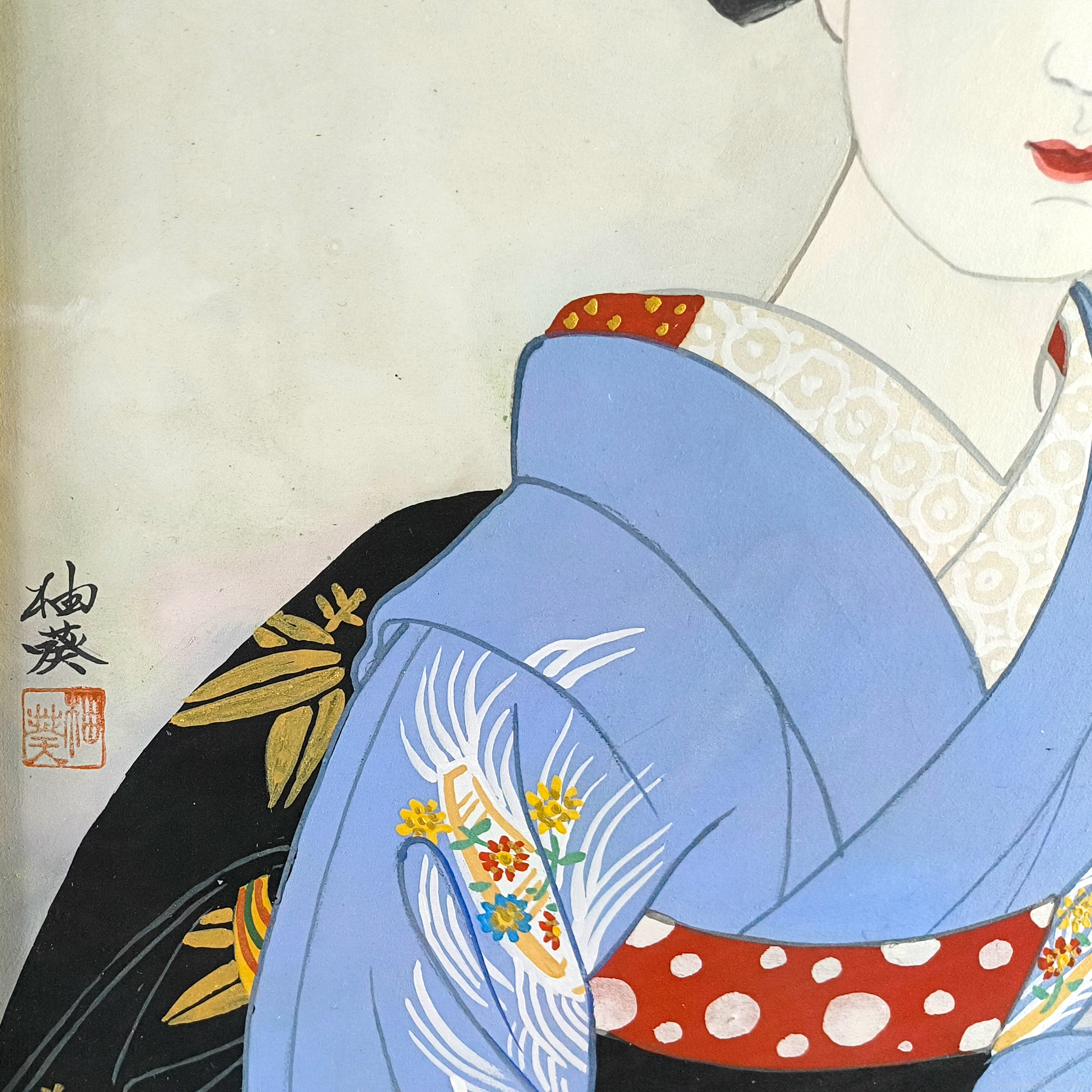 宮下柚葵 『菖蒲』 日本画 - 北海道画廊