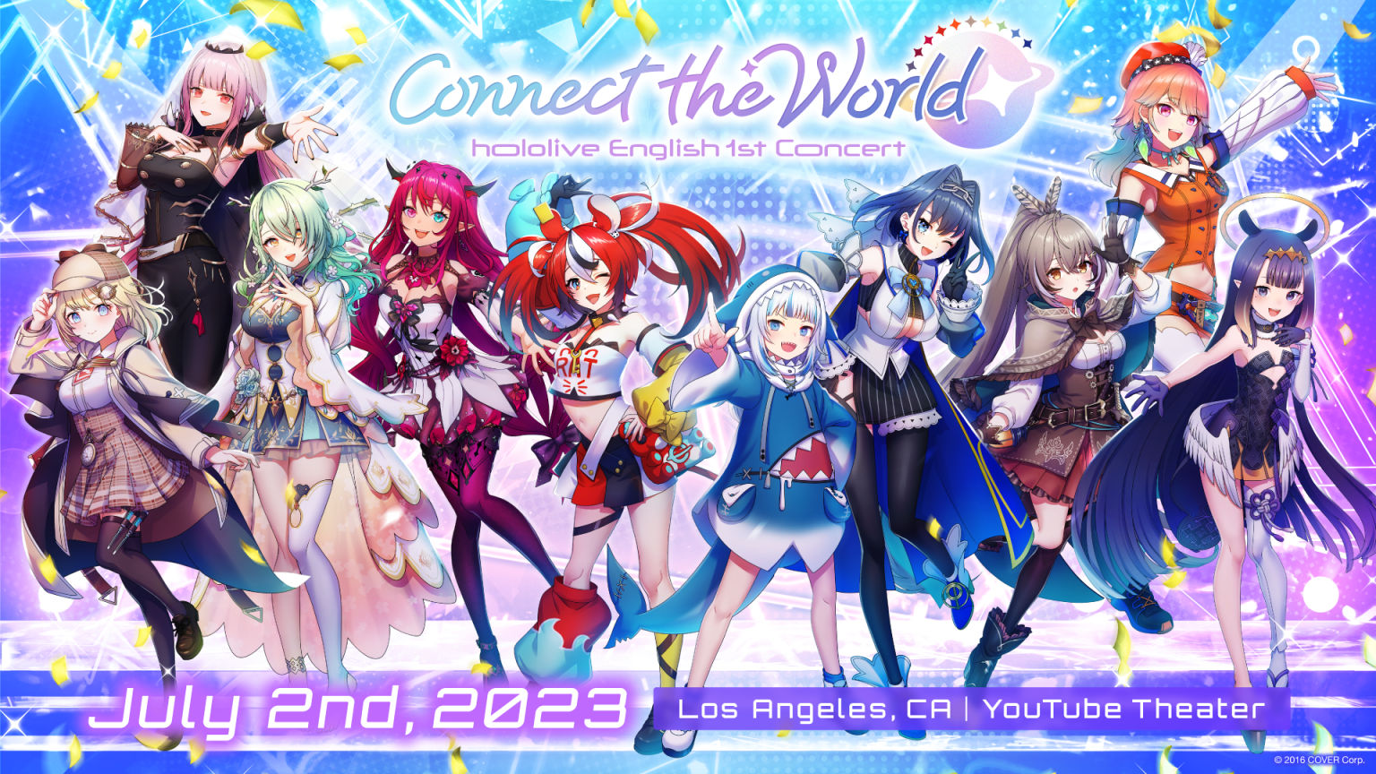 hololive English 1st Concert -Connect the World- | イベント情報