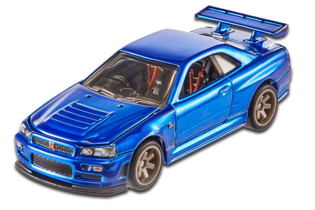 RLC限定 スペクトラフレームレースブルーの'01 NISSAN SKYLINE GT-R