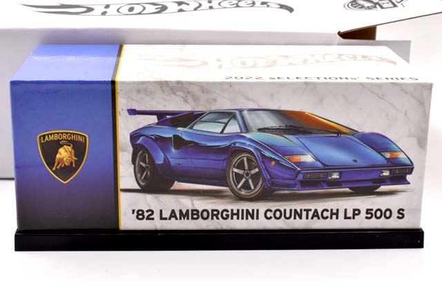 82 LAMBORGHINI COUNTACH LP 500 Sのレビュー！RLC sELECTIONs版 青い