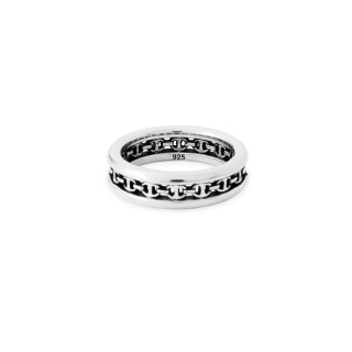 DOUBLE BARREL KNUCKLE｜silver｜Ring｜HOORSENBUHS(ホーセンブース