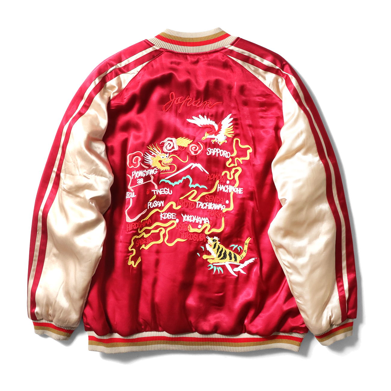 レーヨン生地×ダイヤモンドキルト×アラスカ柄の最強『スーベニア