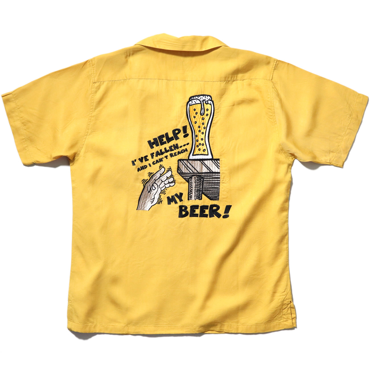 毎年好評のボウリングシャルにビール柄の刺繍をあしらった新作が登場