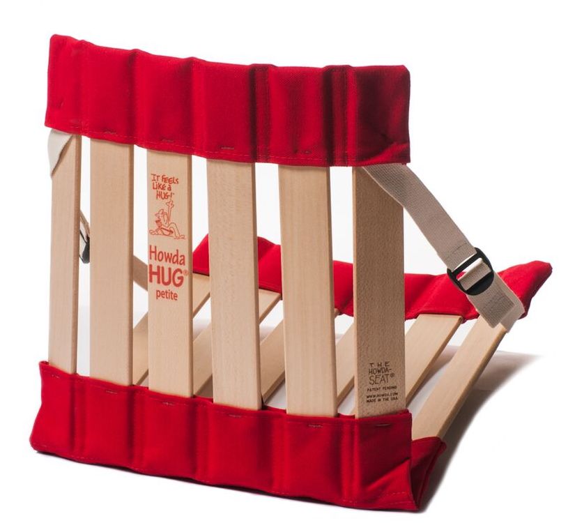 Portable flexible seat for kids - HowdaHUG Petite