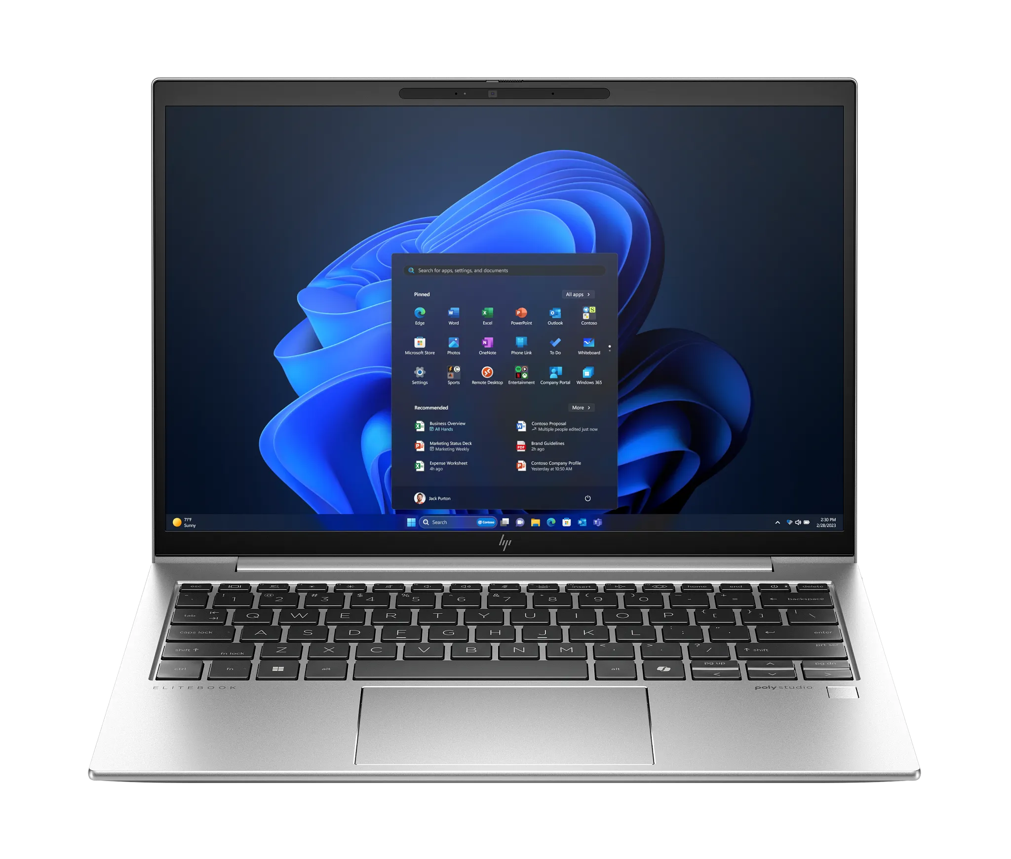 HP EliteBook 830 13 inch G11 Notebook PC with 3 Yr Warranty & Wolf