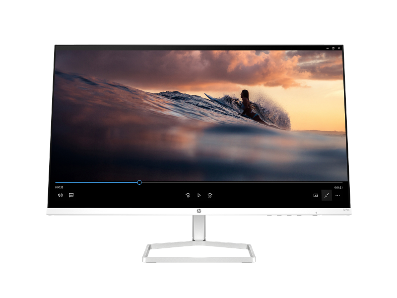 HP Series 5 27 inch FHD Monitor with Speakers - 527sa | HP® Middle
