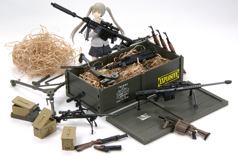 1/12 LittleArmory ミリタリーハードケースB2 | 鉄道模型・プラモデル