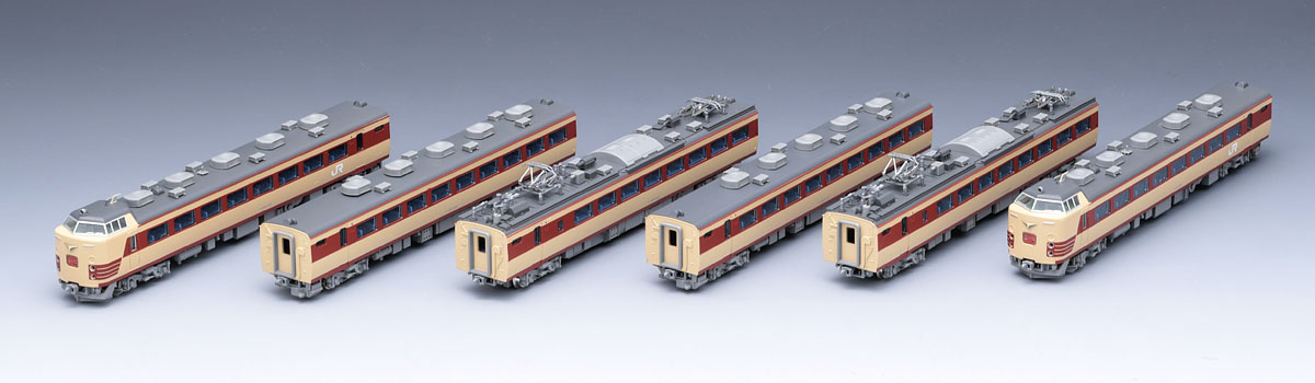 Nゲージ TOMIX 98961 485系 仙台車両センターA1・A2編成セット Nゲージ】(限定)485系 (仙台車両センター・A1・A2編成)セット (6両