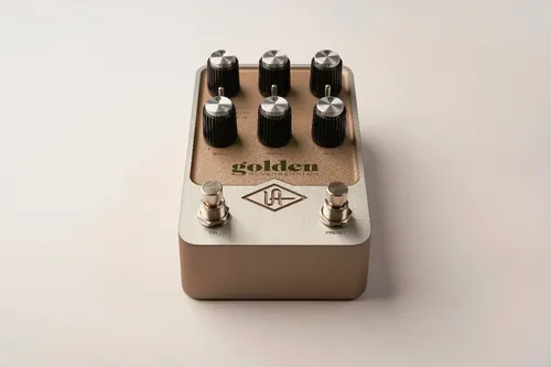 Pedal Universal Audio Uafx Golden Reverberator Color Dorado