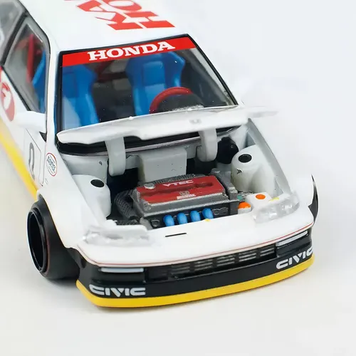 Kaido House Mini Gt Honda Civic (ef) Kanjo V1 #139 Amarelo