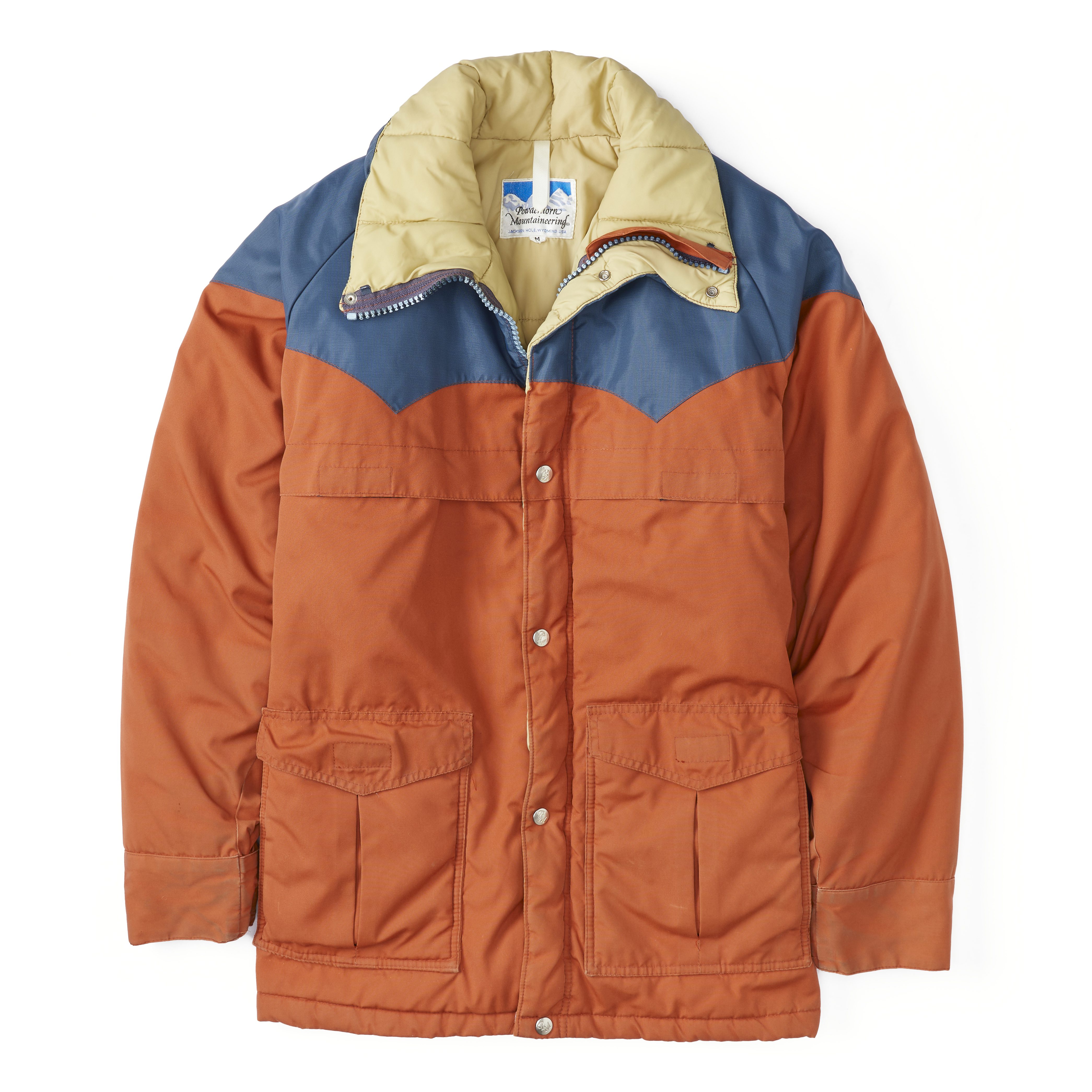 Huckberry Vintage 1980s Powderhorn Mountaineering Jacket - Red