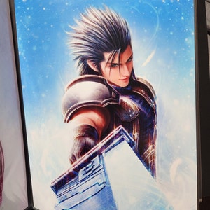 Zack Final Fantasy VII Remake - Limited Edition Fine Art Print
