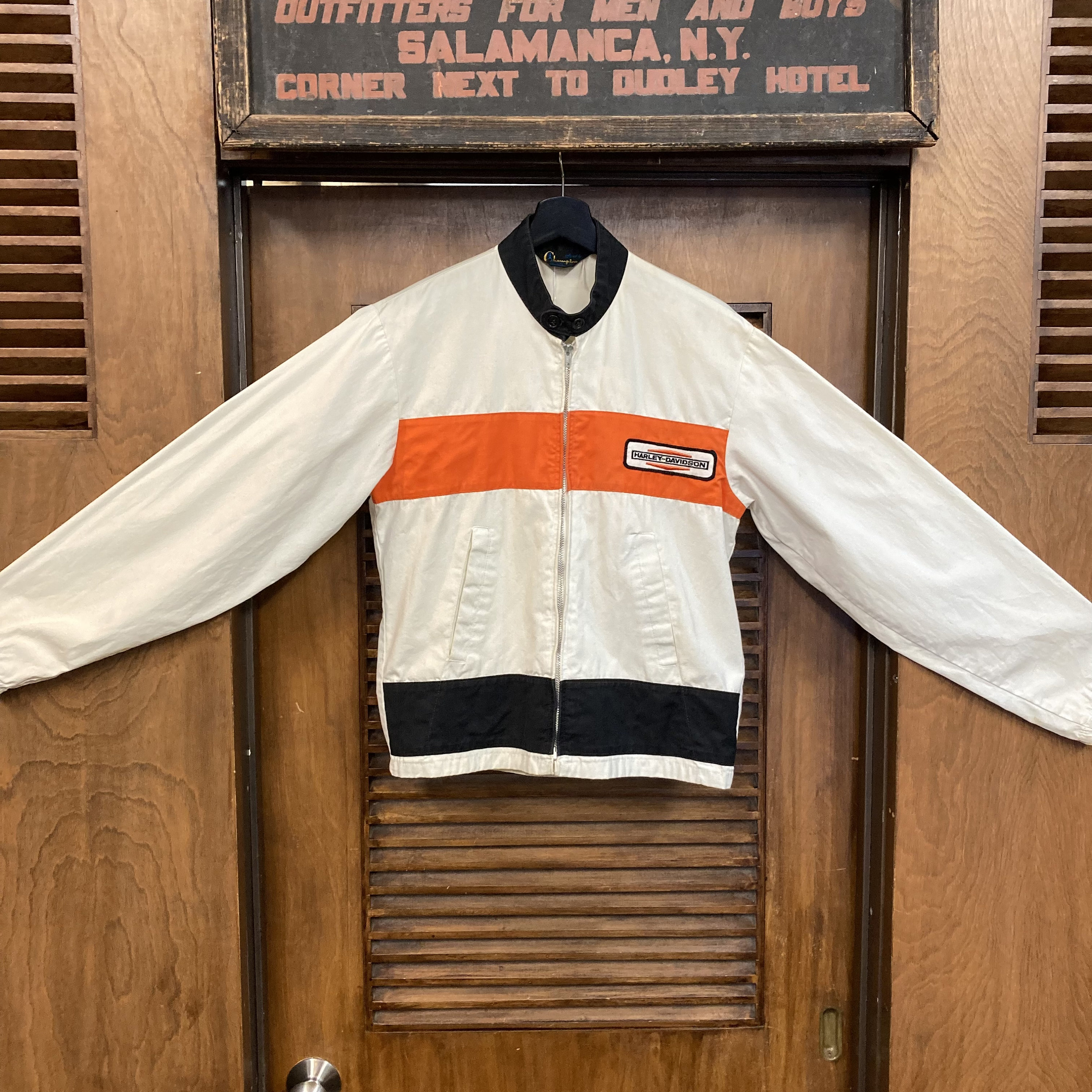 Vintage 1960's “champion” Harley Davidson Cotton Racing