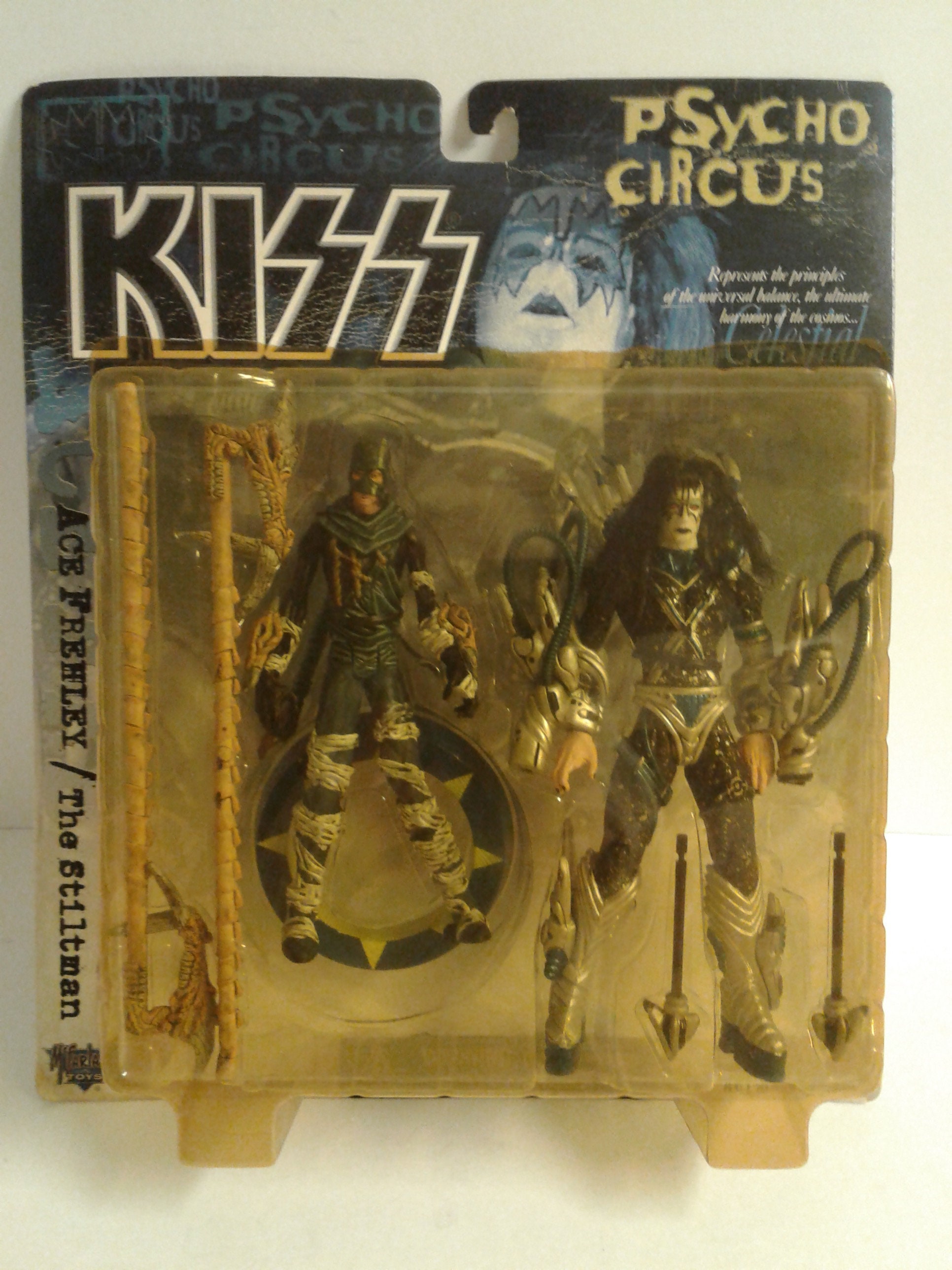 Mcfarlane Toys KISS Psycho Circus Ace Frehley & the Stiltman