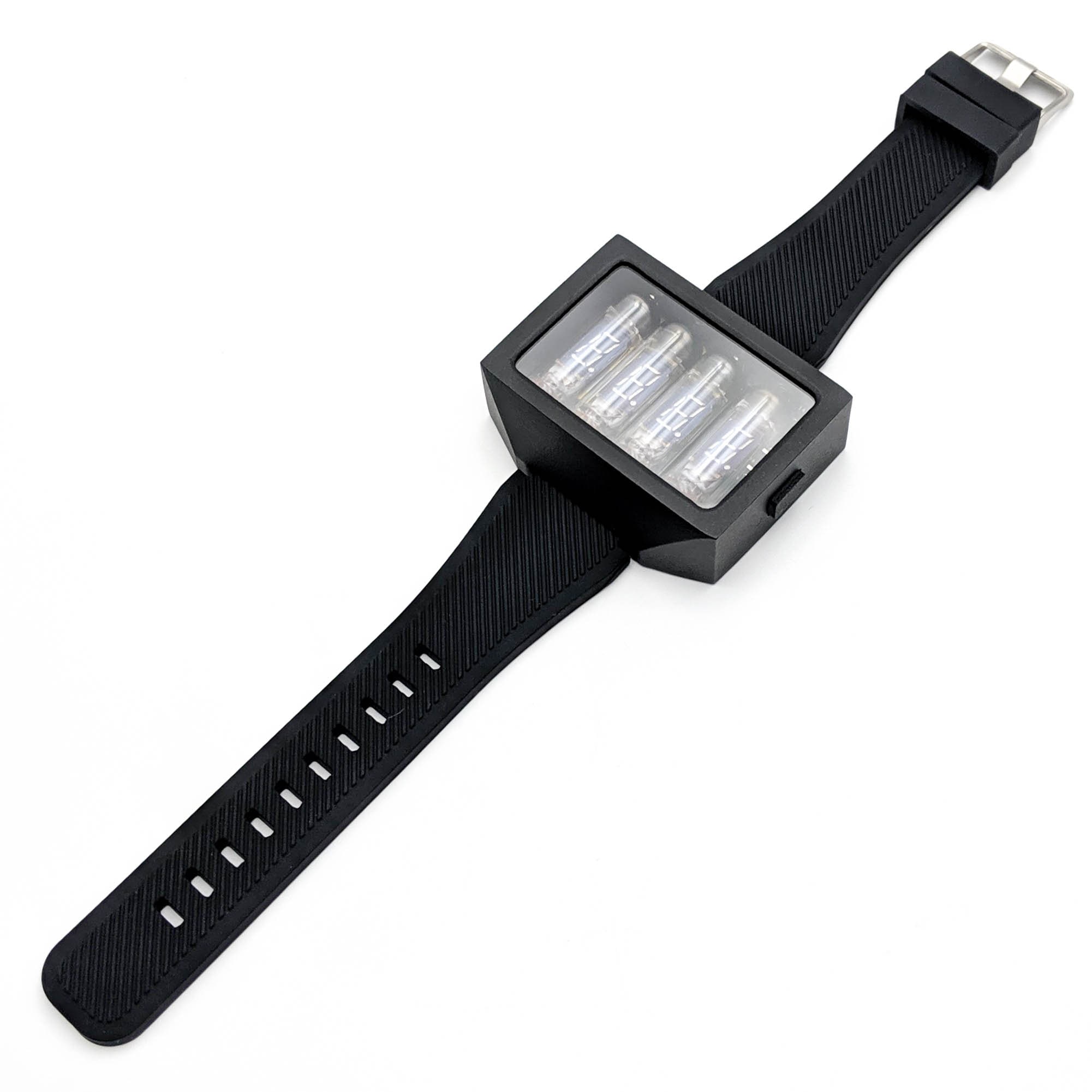 ニキシー管腕時計 腕時計 時計 グリーン ネオン管 IV-3 Nixoid ERA VFD