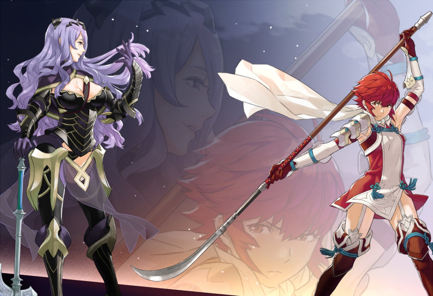 ファイアーエムブレムif：カミラとヒノカ - ポスター 13x19 - Etsy 日本