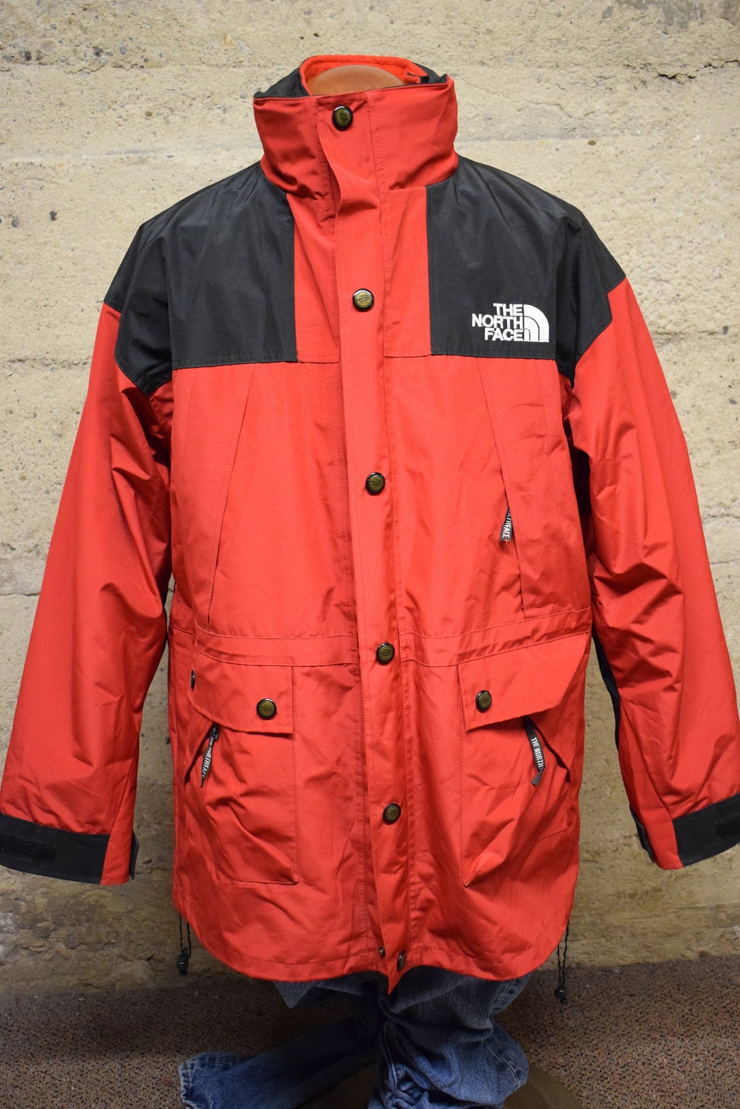 Vintage North Face 1990 Mountain Jacket GTX Gore-tex XL - Etsy UK