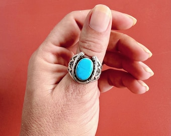 アクセサリー Navajo Vtg Fred Harvey Turquoise Ring s-l400.jpg