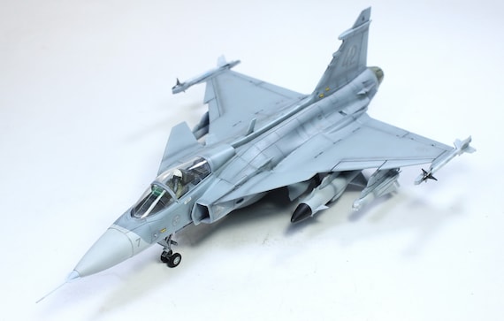Pro Built Saab JAS 39 A Gripen Model: 1/48 Scale Aircraft - Etsy